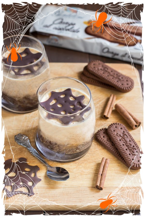 Panna cotta alla zucca con Osvego al cioccolato