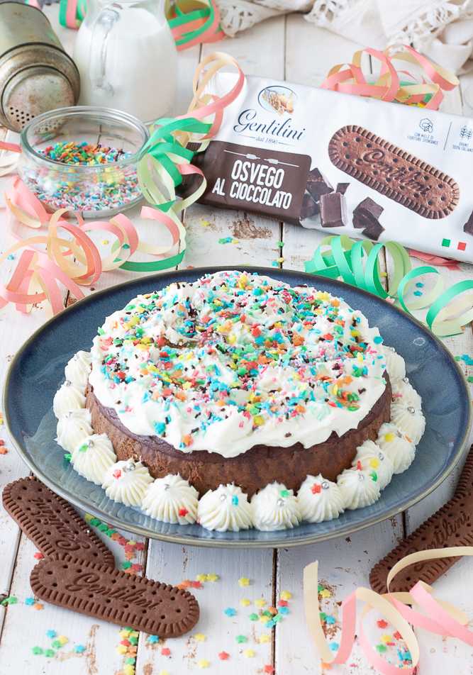 Torta di Carnevale di biscotti