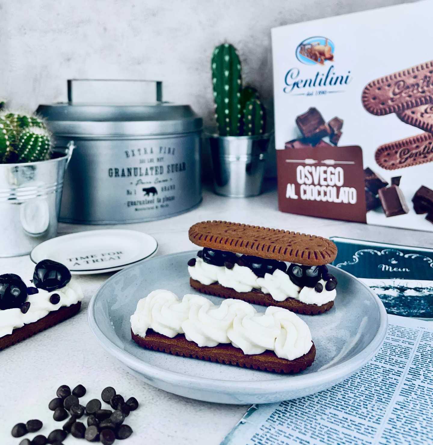 Mini foresta nera di Osvego al cioccolato